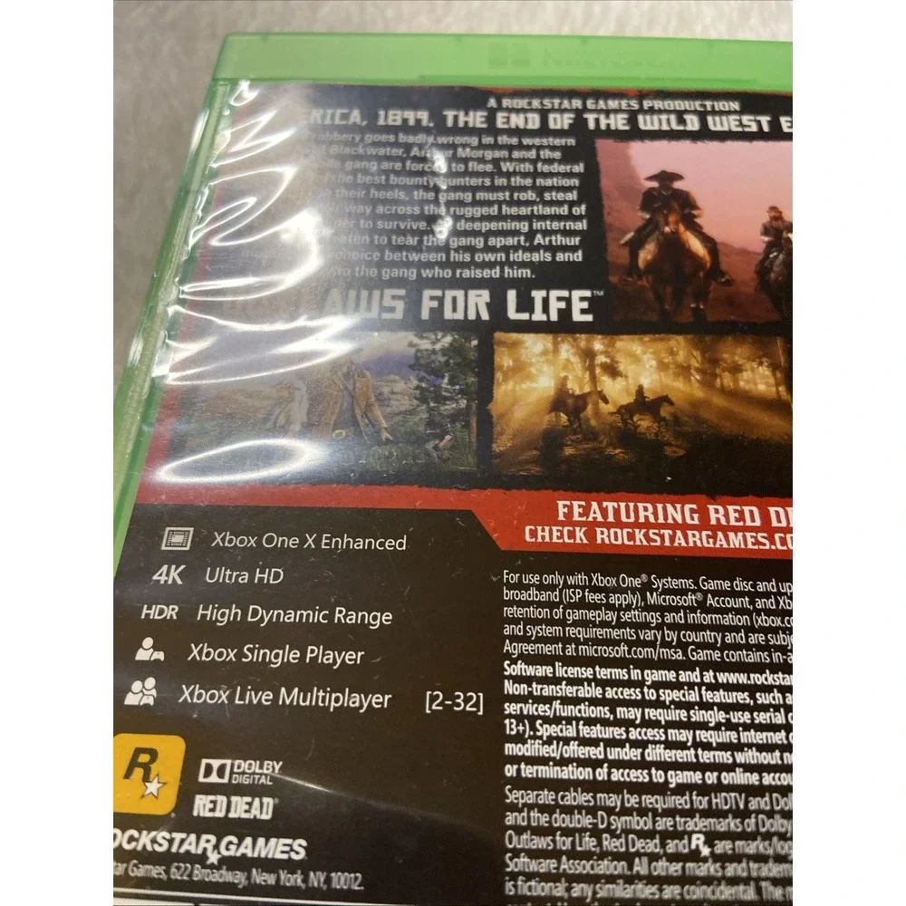 Red Dead Redemption 2 Xbox One CIB Complete Video Game